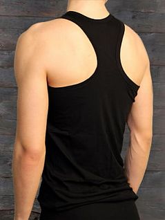 Мужская классическая хлопковая черная майка Doreanse Organic Cotton Collection 2001c01 распродажа